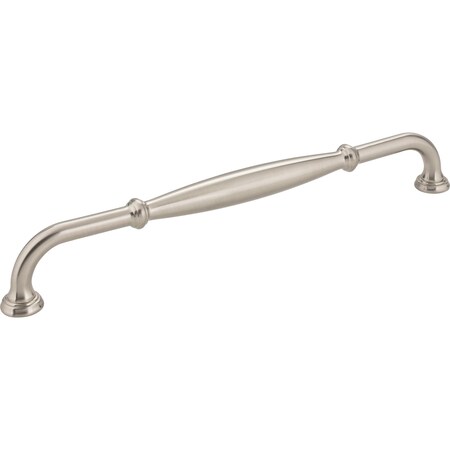 Jeffrey Alexander 12" Center-to-Center Satin Nickel Tiffany Appliance Handle 658-12SN